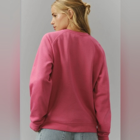 Anthropologie Zodiac Sweatshirt Catherine O'Sullivan Sagittarius Pink Size XS - Picture 4 of 9